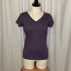 ZINE Women's Small Dark Gray V-Neck Shirt